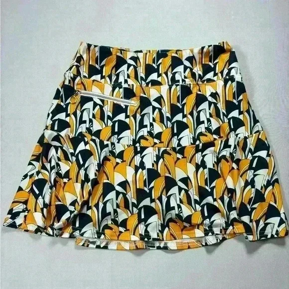 GGBlue Swing Skort 18" - Art Deco - XS - Picture 2 of 7